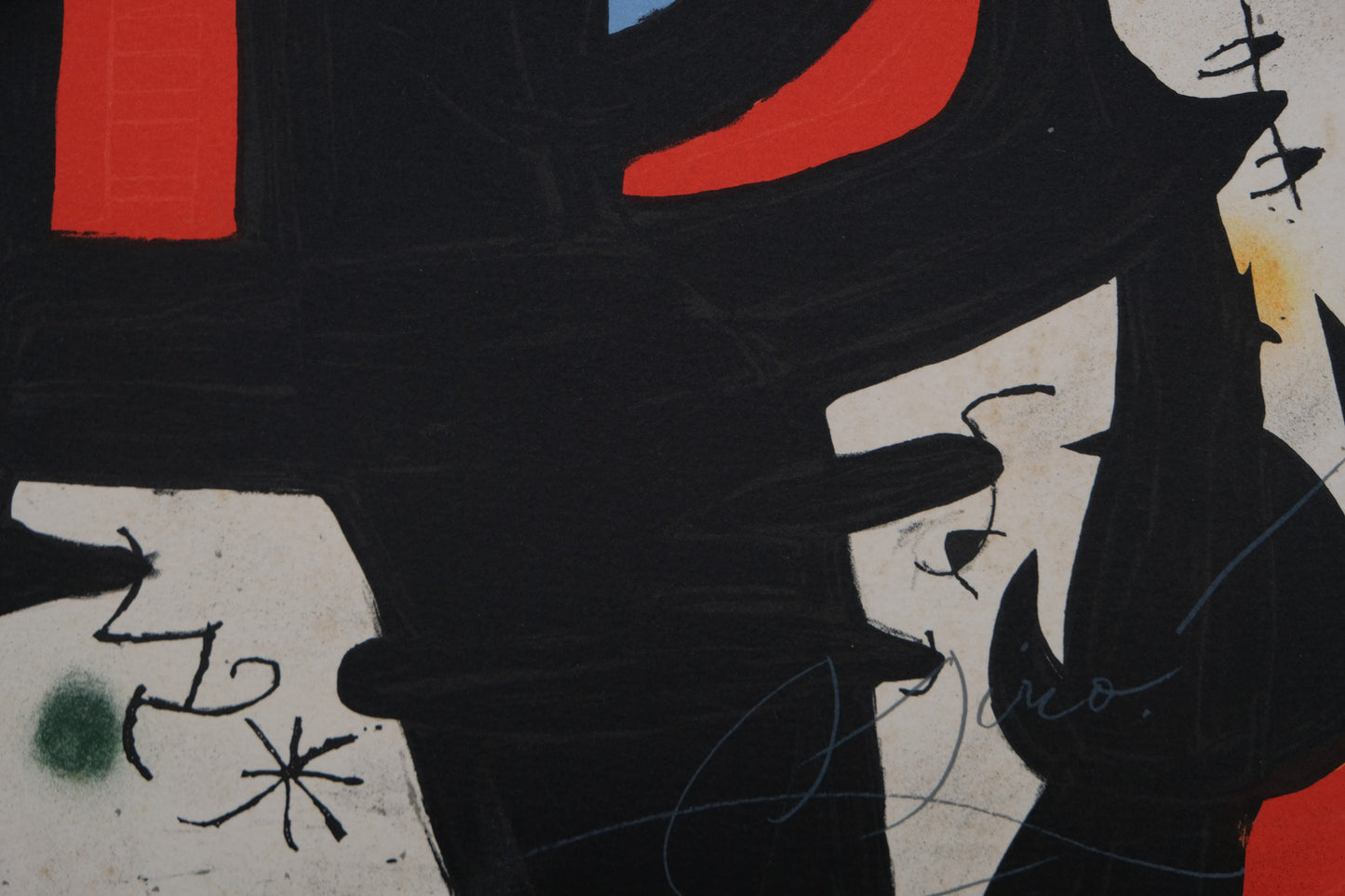 Joan MIRO : Galerie Jofa Kim - Lithographie originale signée