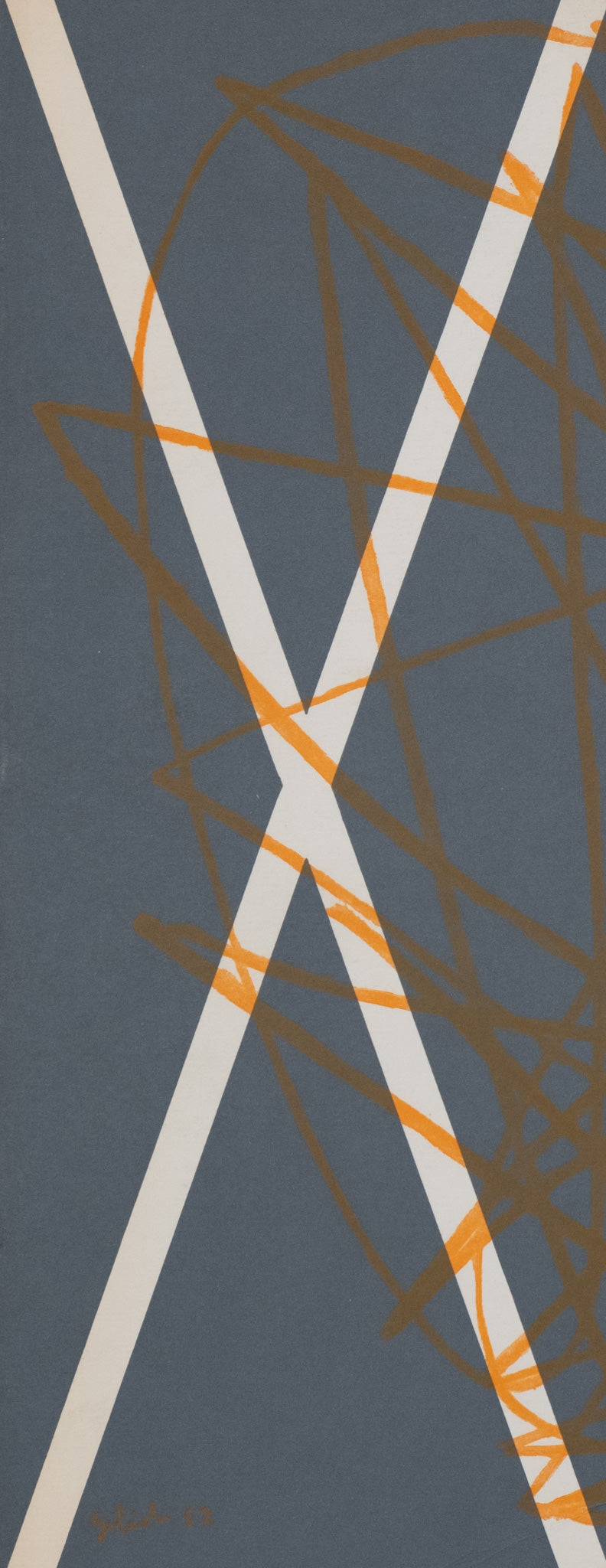 Emile GILIOLI : Graffiti - Lithographie originale