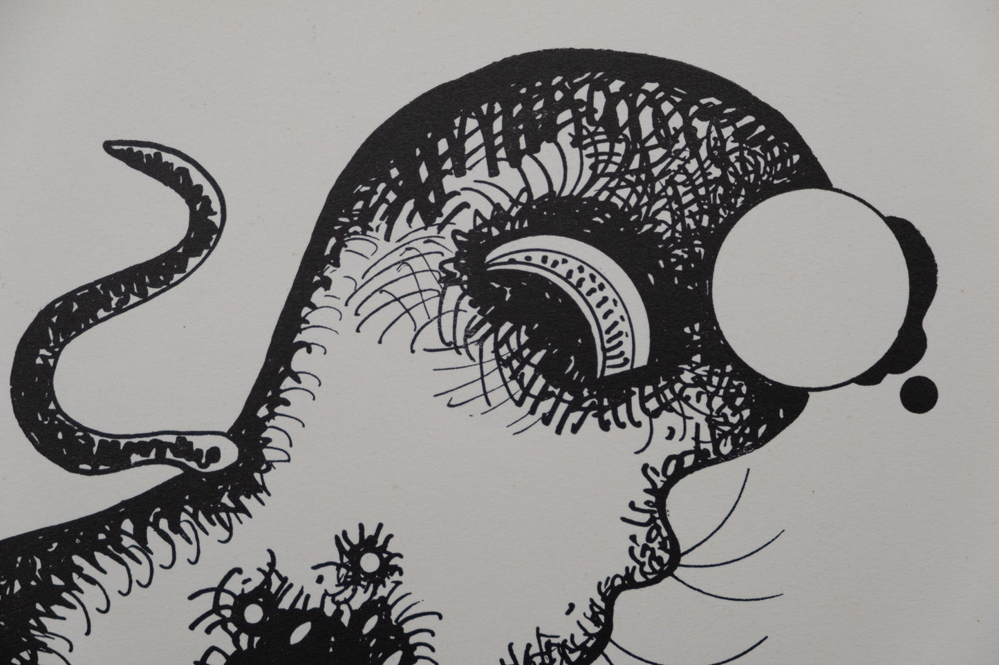 Vassily KANDINSKY : Composition aux deux visages - Lithographie signée