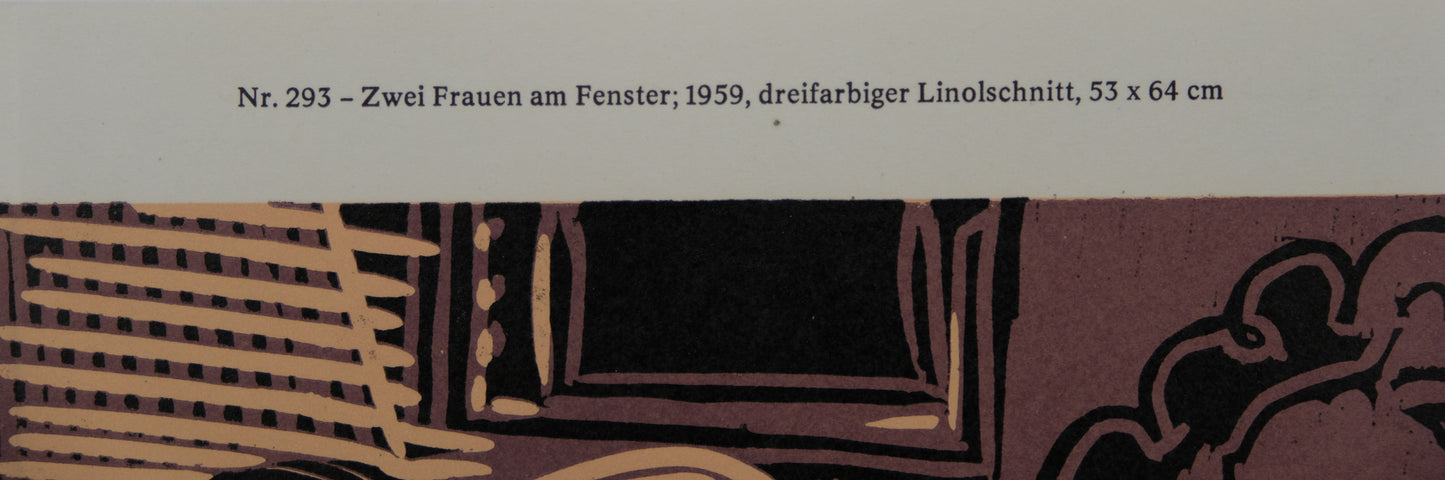 Pablo PICASSO : Picador et Torero - Linogravure en couleurs