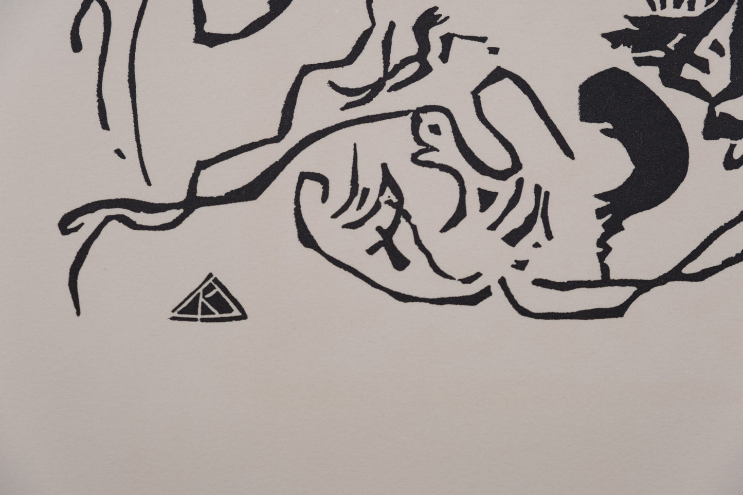 Vassily KANDINSKY : Jour du jugement - Gravure originale signée