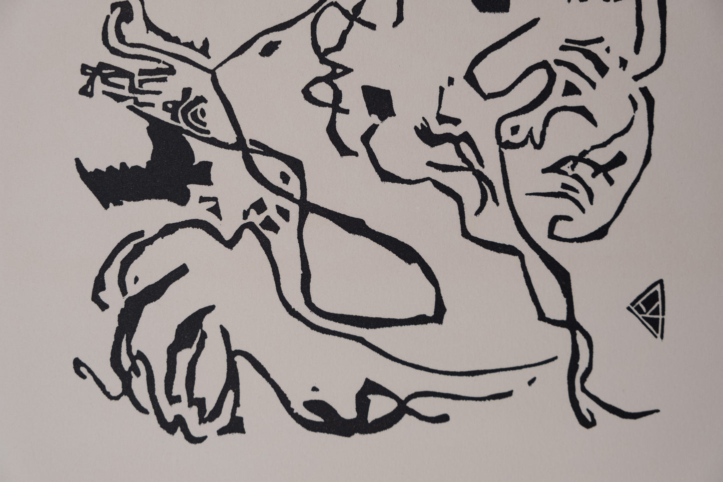 Vassily KANDINSKY : Jour du jugement - Gravure originale signée