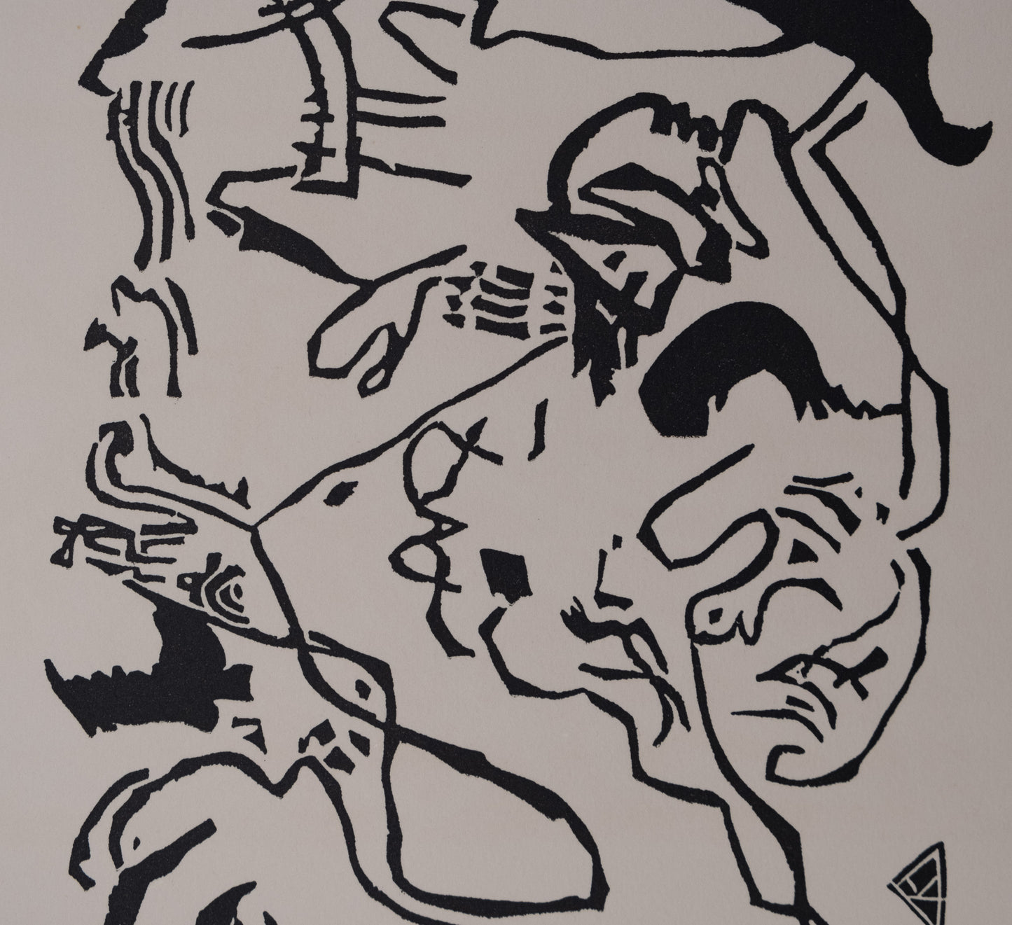 Vassily KANDINSKY : Jour du jugement - Gravure originale signée