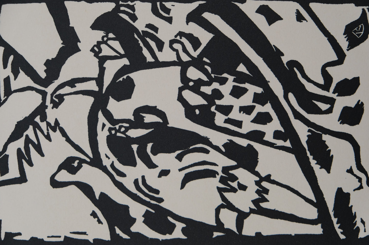 Vassily KANDINSKY : Improvisation 7 - Gravure originale signée