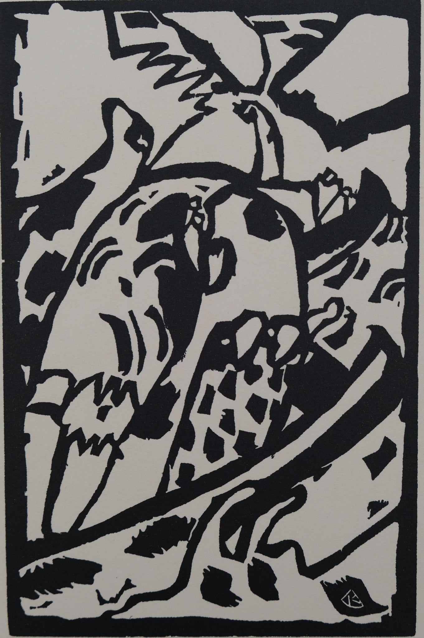 Vassily KANDINSKY : Improvisation 7 - Gravure originale signée