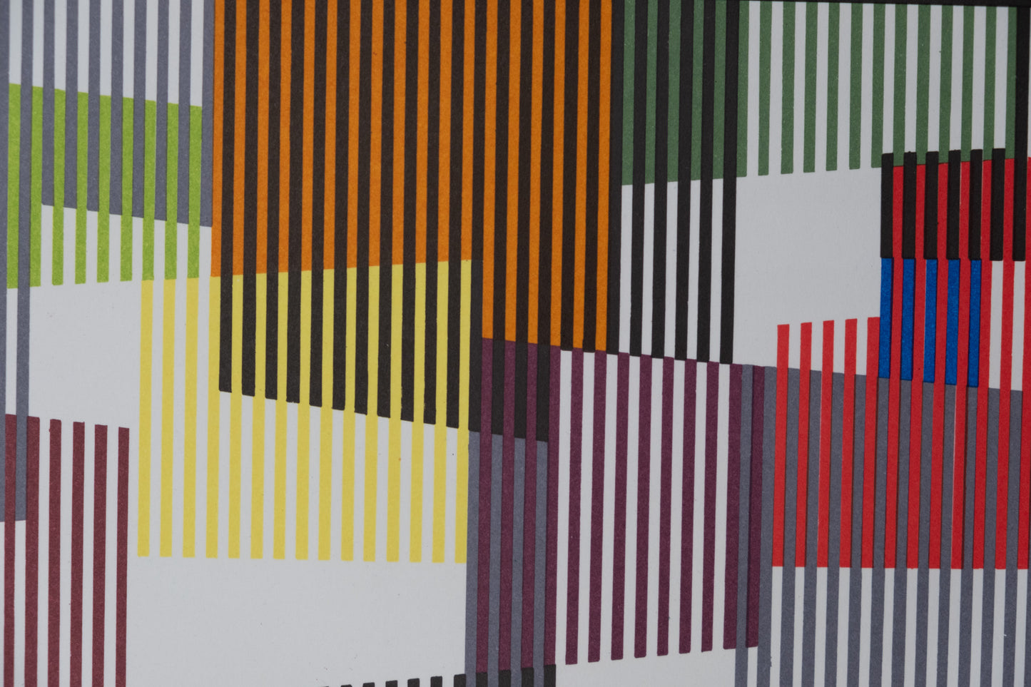 Yaacov AGAM : Illusion d'optique - Lithographie originale