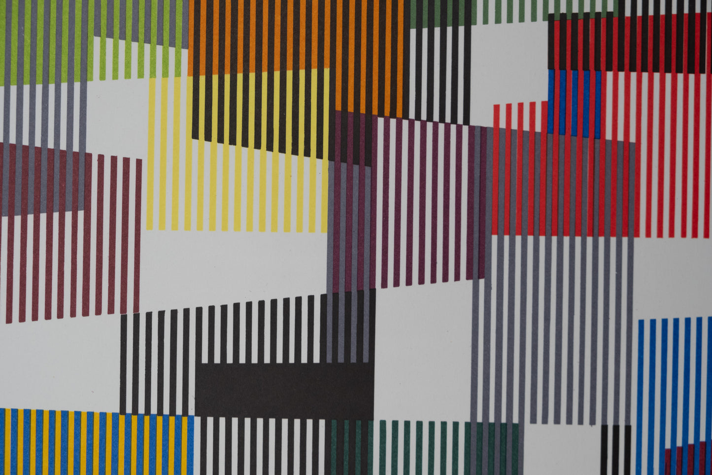 Yaacov AGAM : Illusion d'optique - Lithographie originale