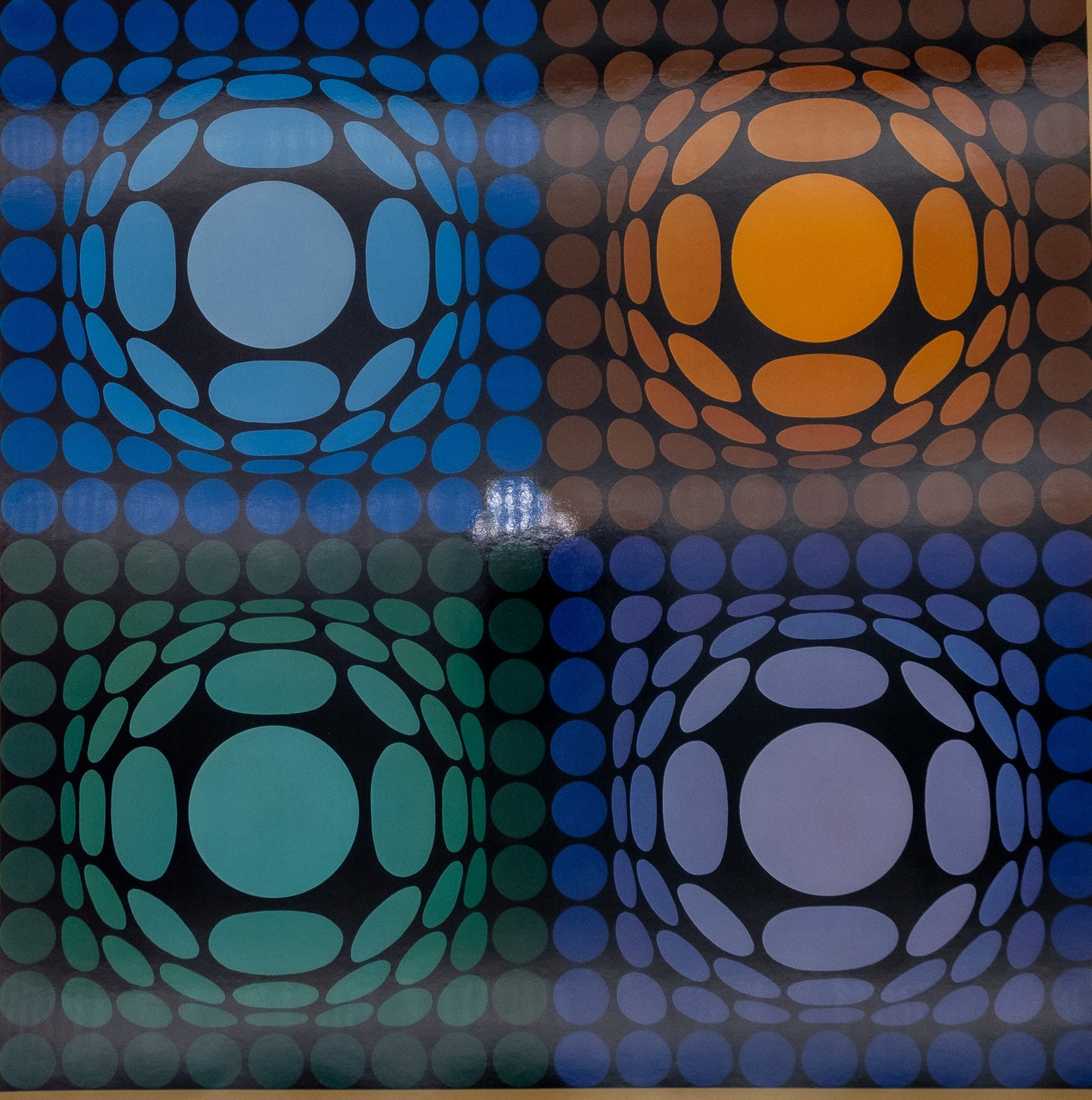 Victor VASARELY : VEGA BI ARCT - Héliogravure