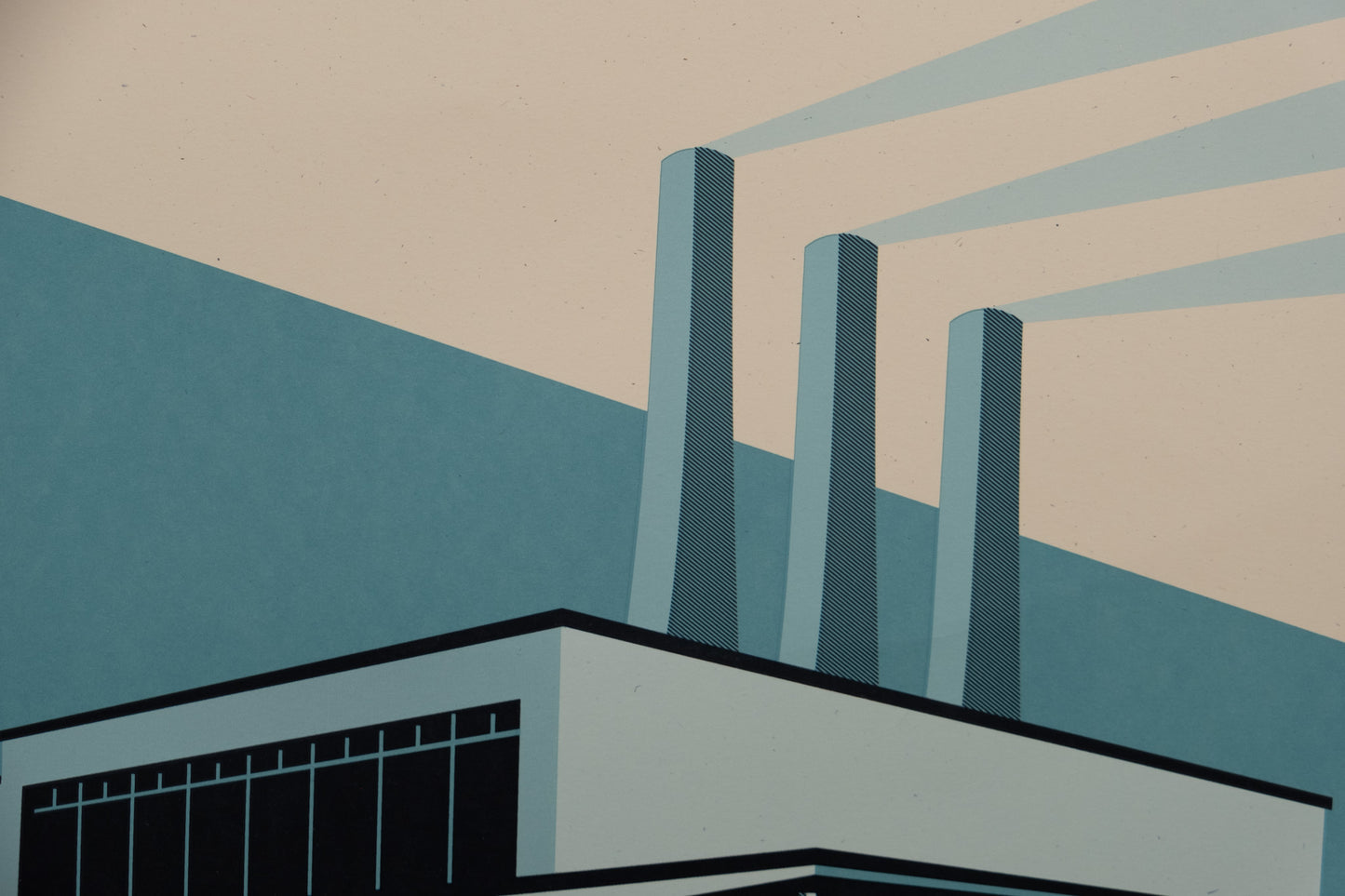 Shepard FAIREY (OBEY) : Downward Trajectory - Lithographie originale signée