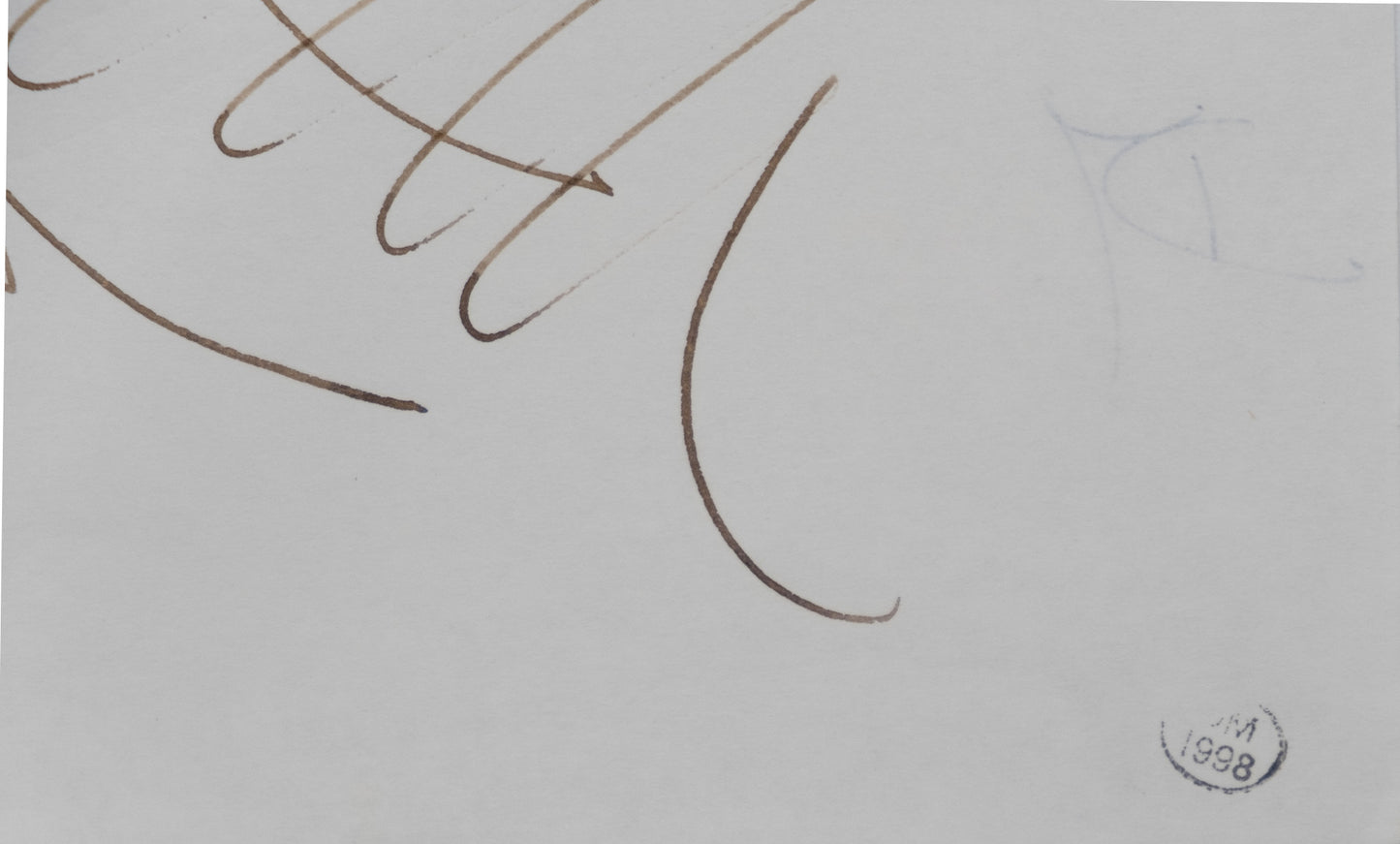 Dora MAAR : Composition végétale - Dessin original signé