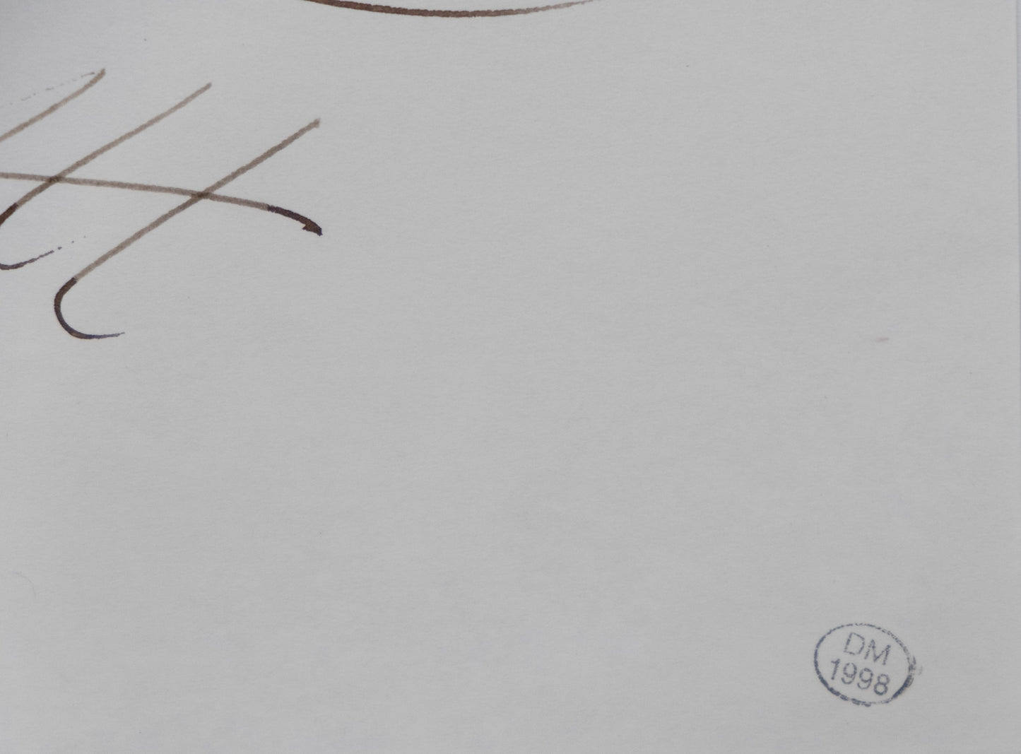 Dora MAAR : Forêt surréaliste - Dessin original signé