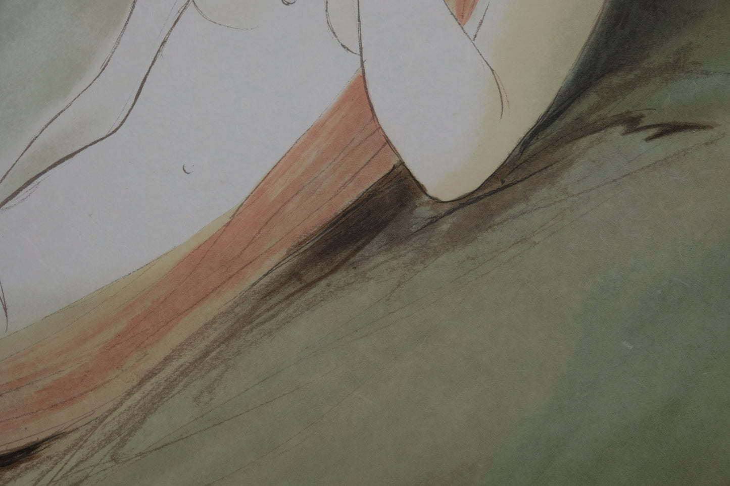 Bernard CHAROY : Portrait de Charlotte - Lithographie originale signée