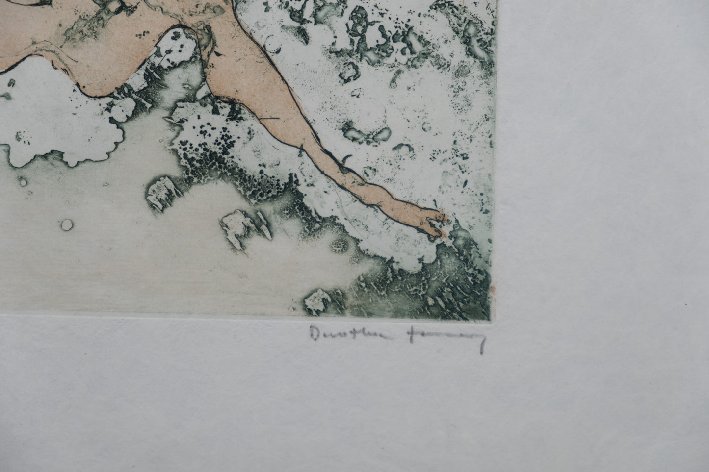 Dorothea TANNING : La marée - Gravure originale signée