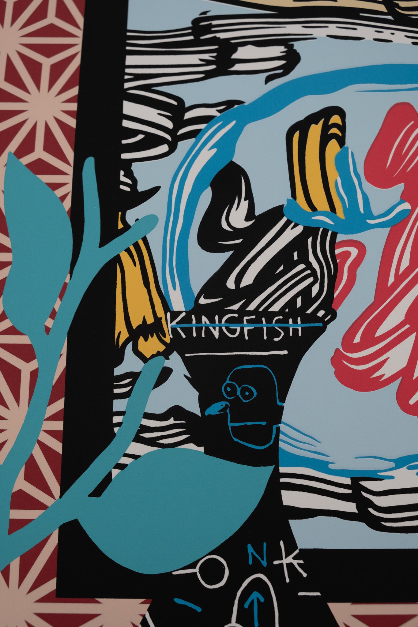 SPEEDY GRAPHITO : Etat des choses - Sérigraphie originale signée