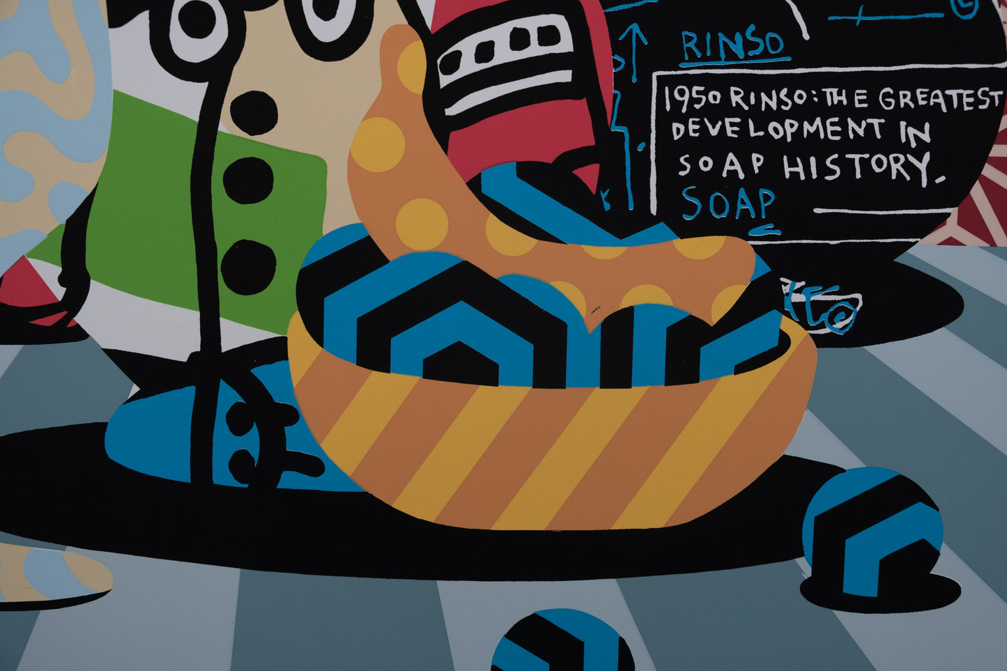 SPEEDY GRAPHITO : Etat des choses - Sérigraphie originale signée