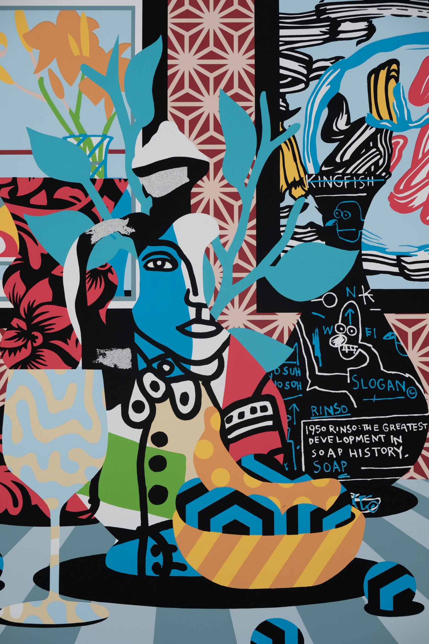 SPEEDY GRAPHITO : Etat des choses - Sérigraphie originale signée