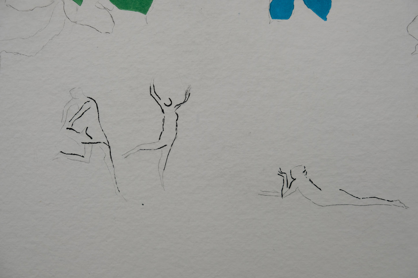 Paul GUIRAMAND : Hommage à Matisse - Gravure originale signée
