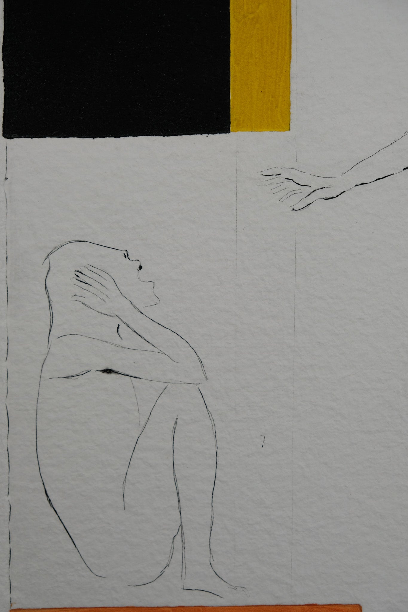 Paul GUIRAMAND : Hommage à Matisse - Gravure originale signée