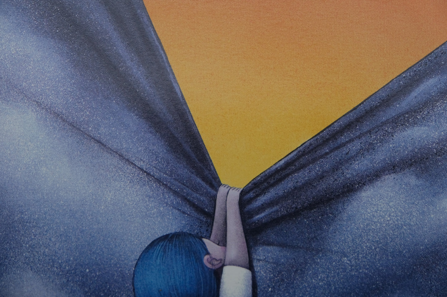 SETH : Derrière les nuages - Digigraphie originale