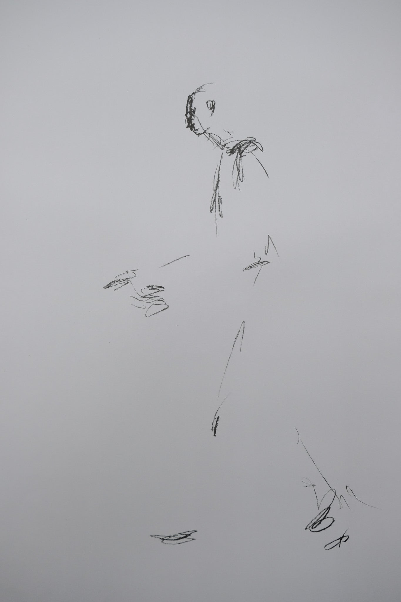 Alberto GIACOMETTI : L'Homme qui marche - Lithographie originale