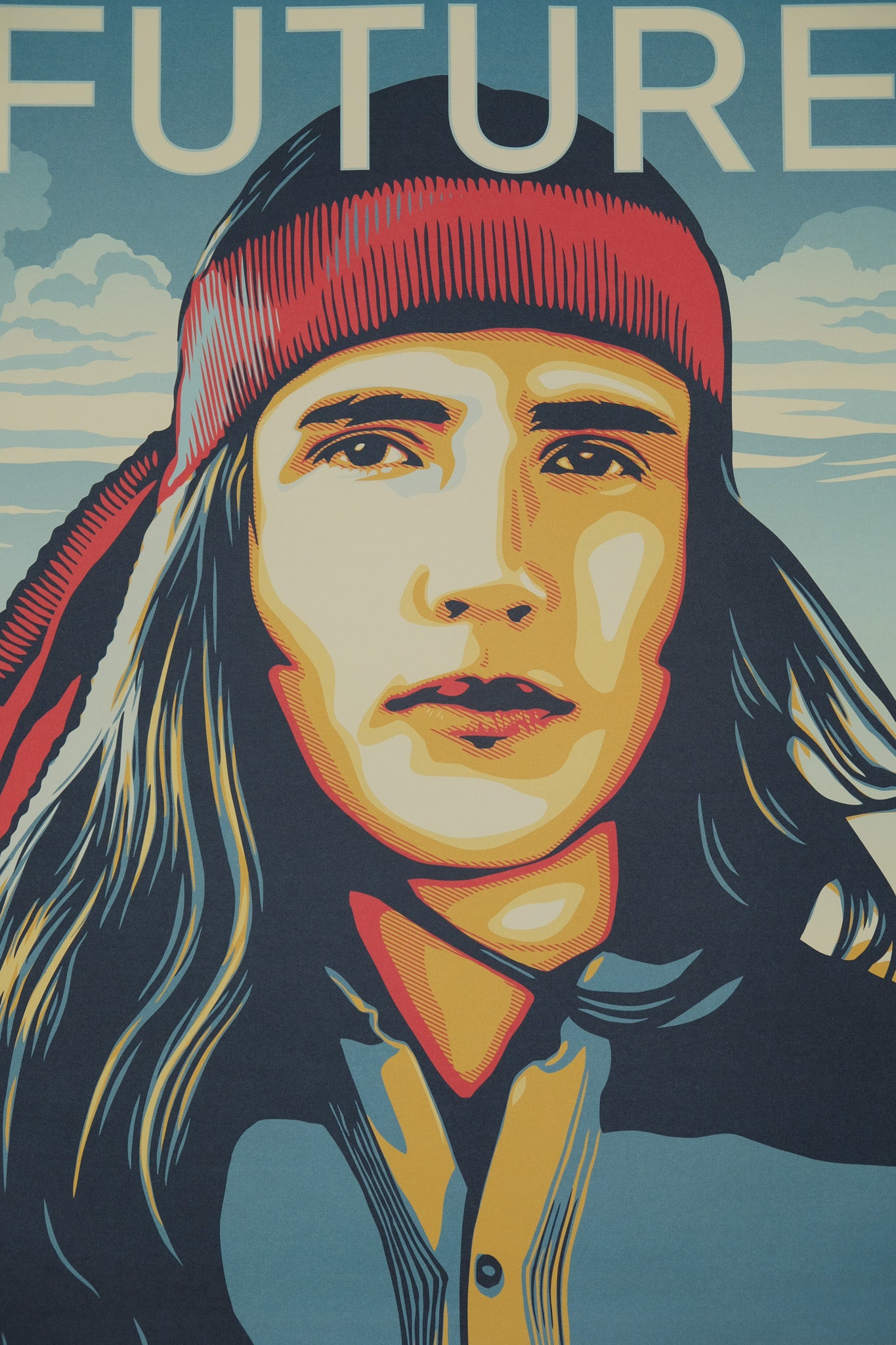 Shepard FAIREY (OBEY) : We the future are earth guardians - Affiche originale