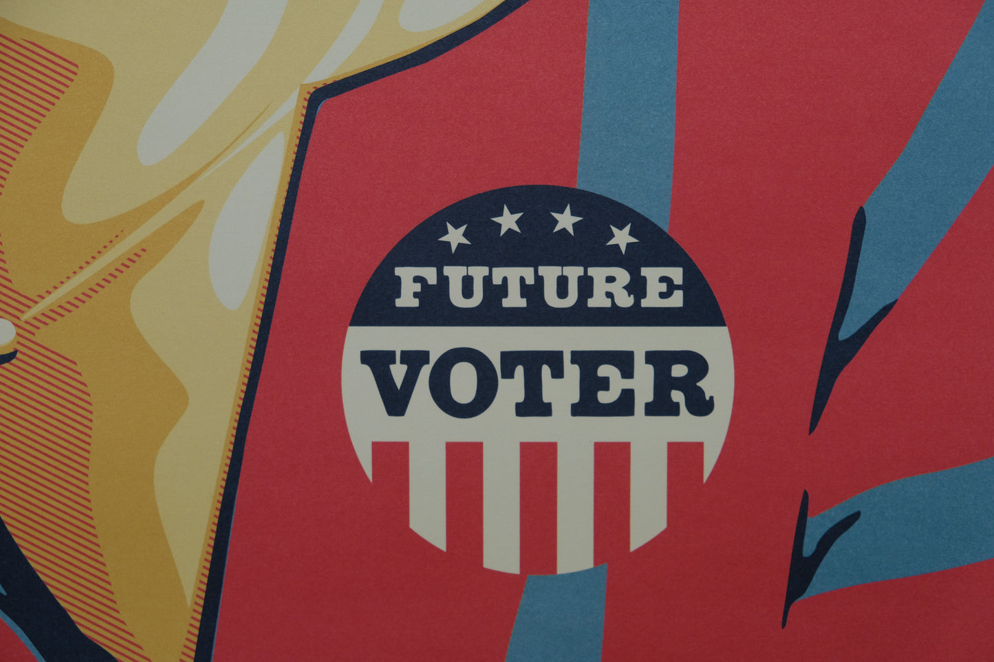 Shepard FAIREY (OBEY) : We the future power to the polls - Affiche originale