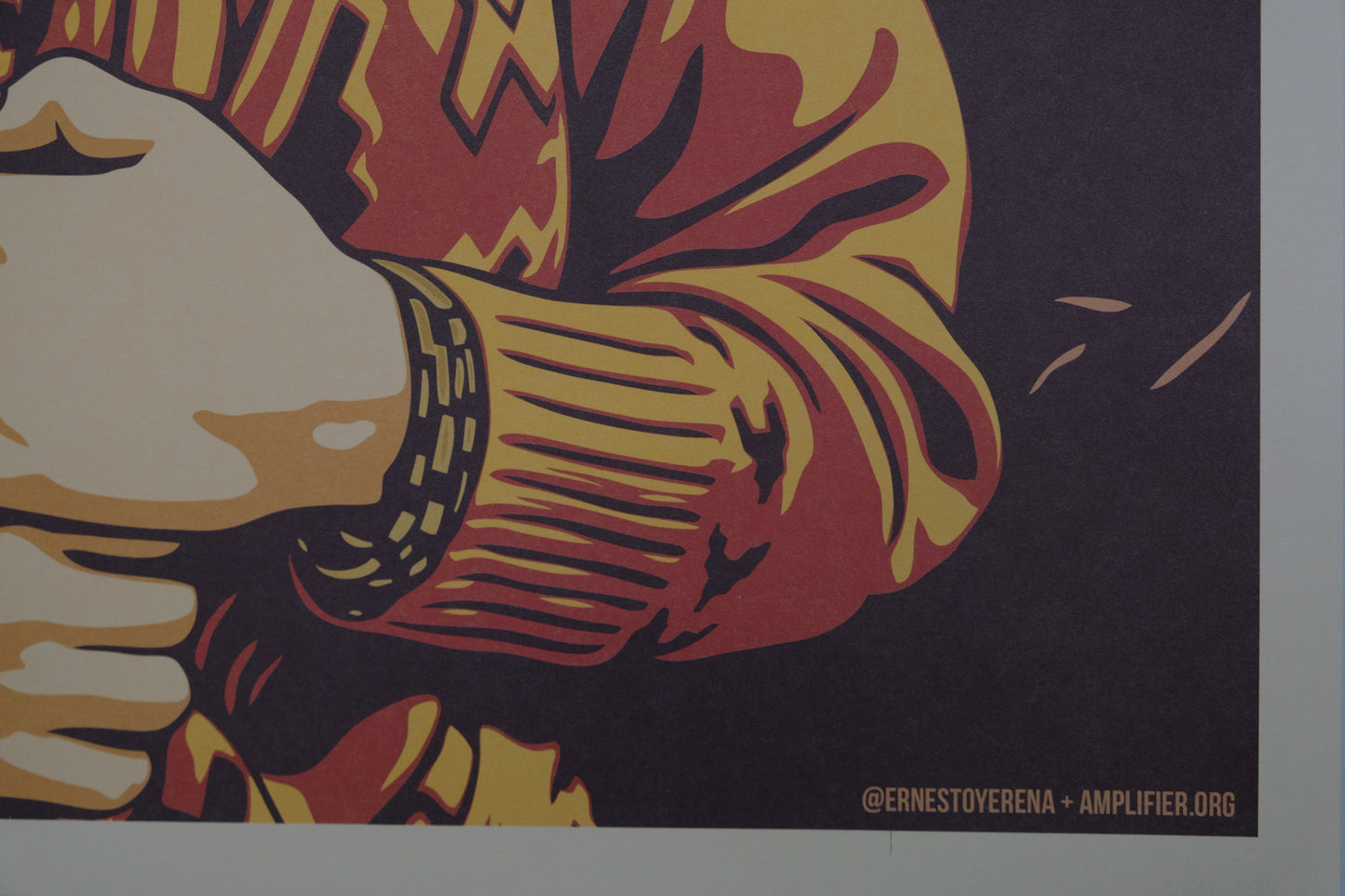 Ernesto YERENA : We who seek justice - Affiche originale