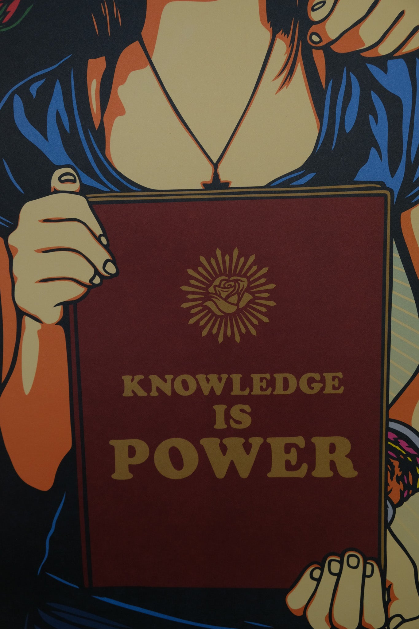 Ernesto YERENA : Invest in families...Knowledge is power - Affiche originale