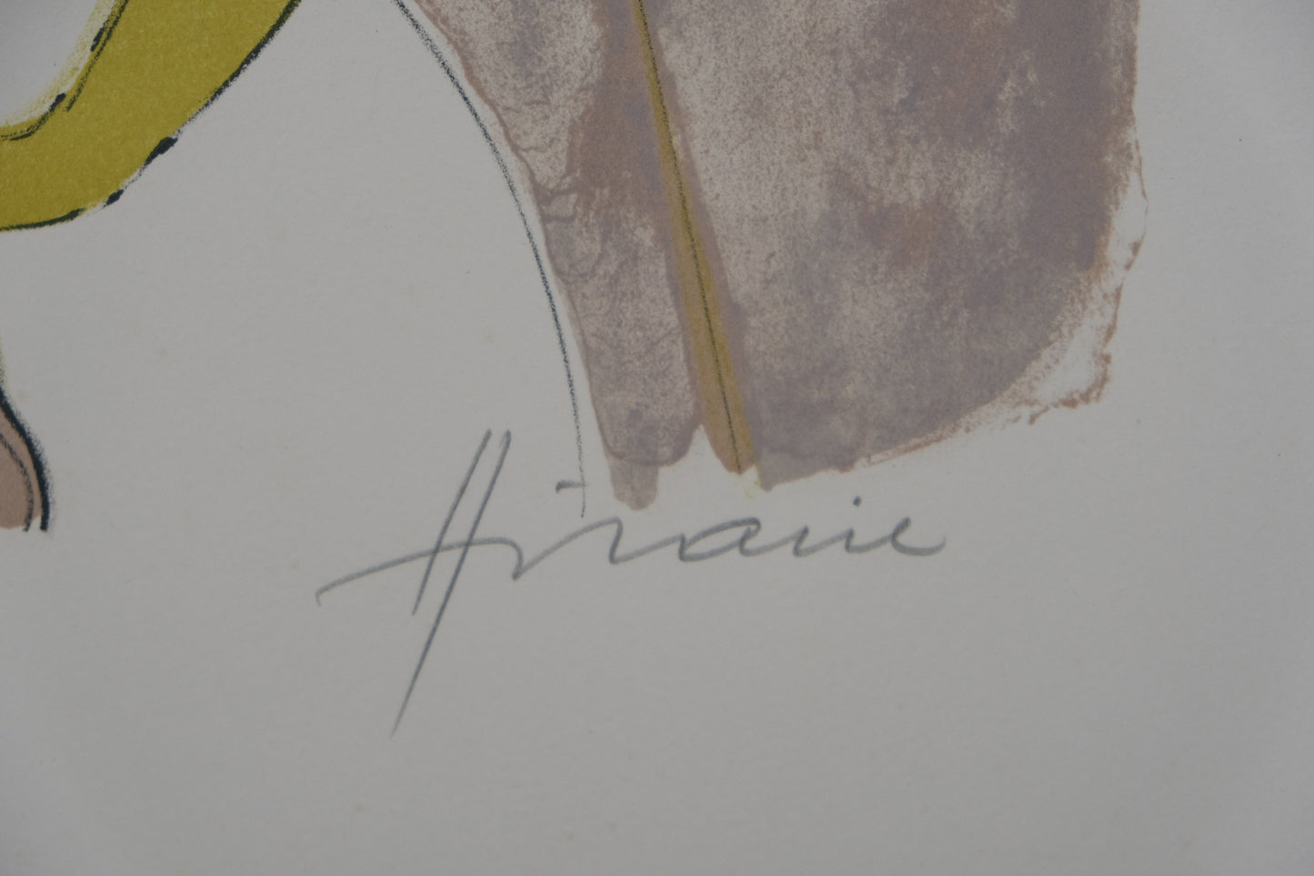 Camille HILAIRE : Les équilibristes - Lithographie originale signée