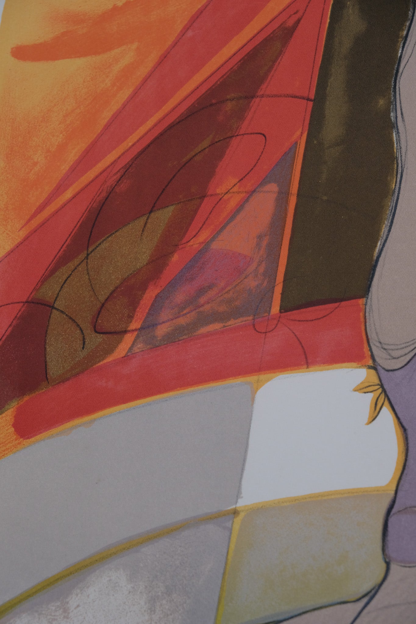 Camille HILAIRE : Les équilibristes - Lithographie originale signée