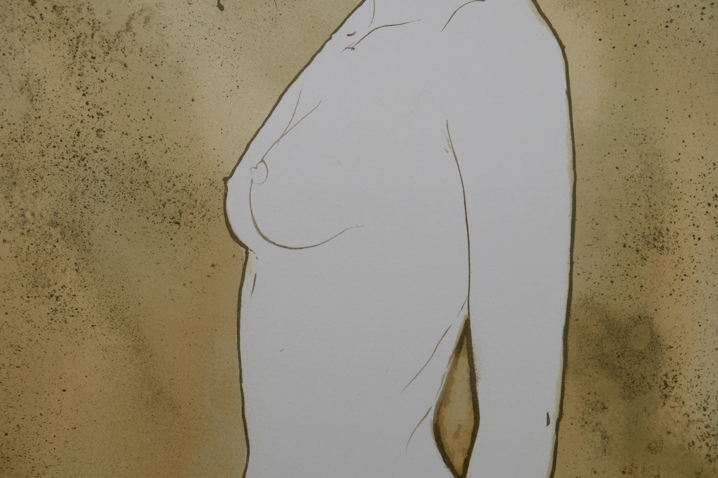 Bernard CHAROY : Portrait de Virginie - Lithographie originale signée