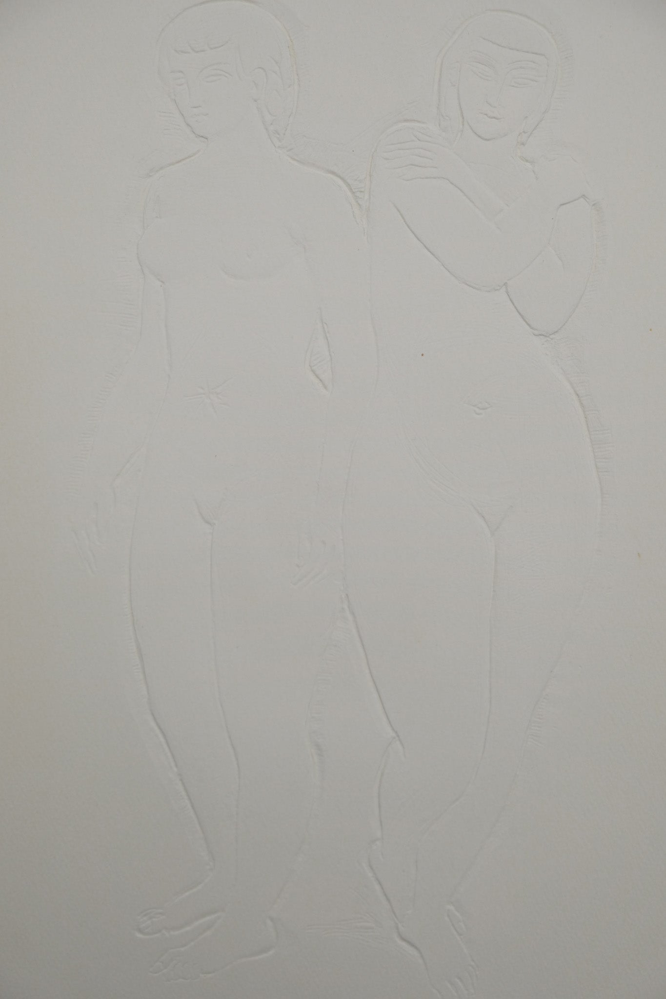 Antoniucci VOLTI : Femmes pulpeuses - Gaufrage original