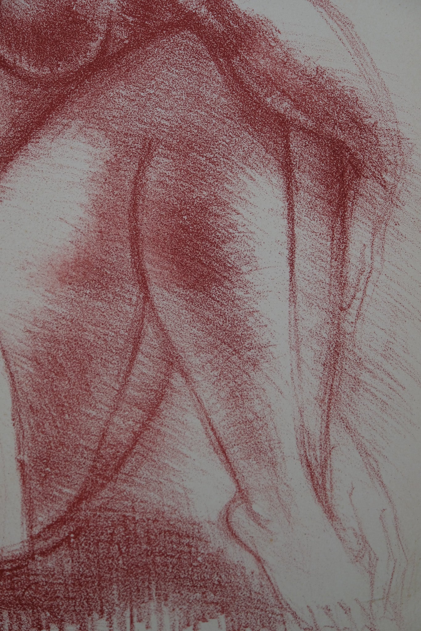 Antoniucci VOLTI : Nu au regard pensif - Lithographie originale