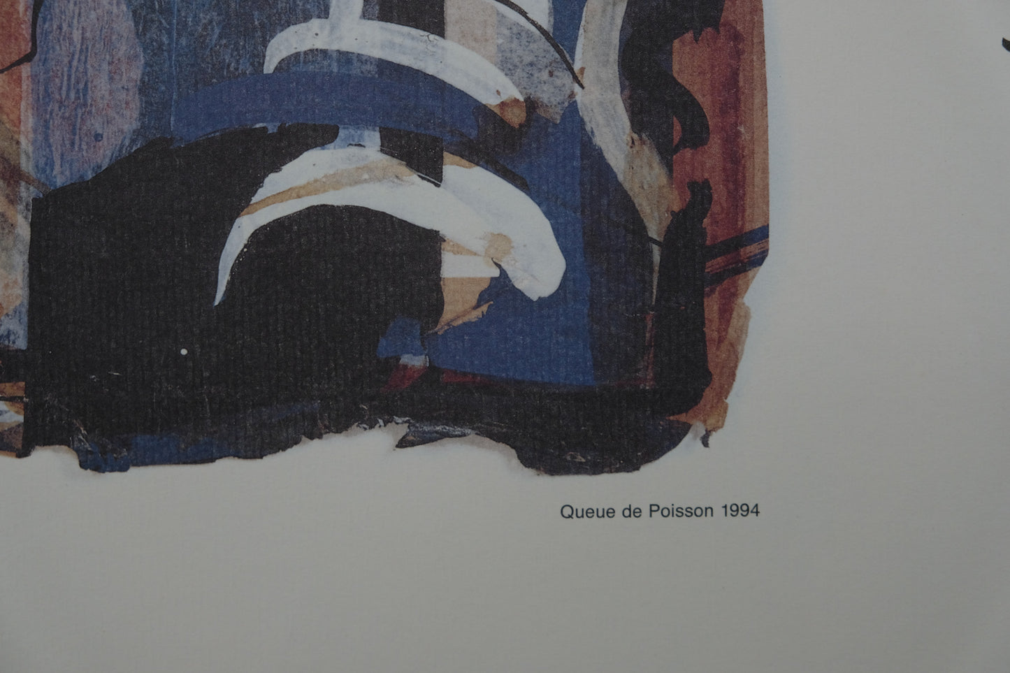 Barbara Schröeder : Queue de poisson - Affiche originale