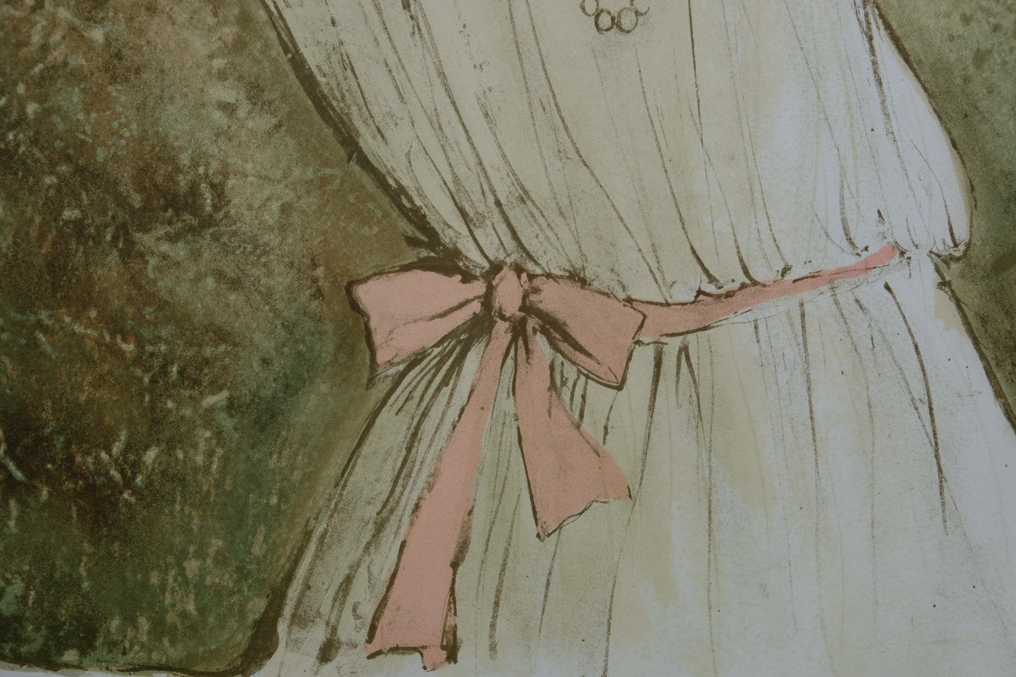 Bernard CHAROY : Charlotte au collier - Lithographie originale signée