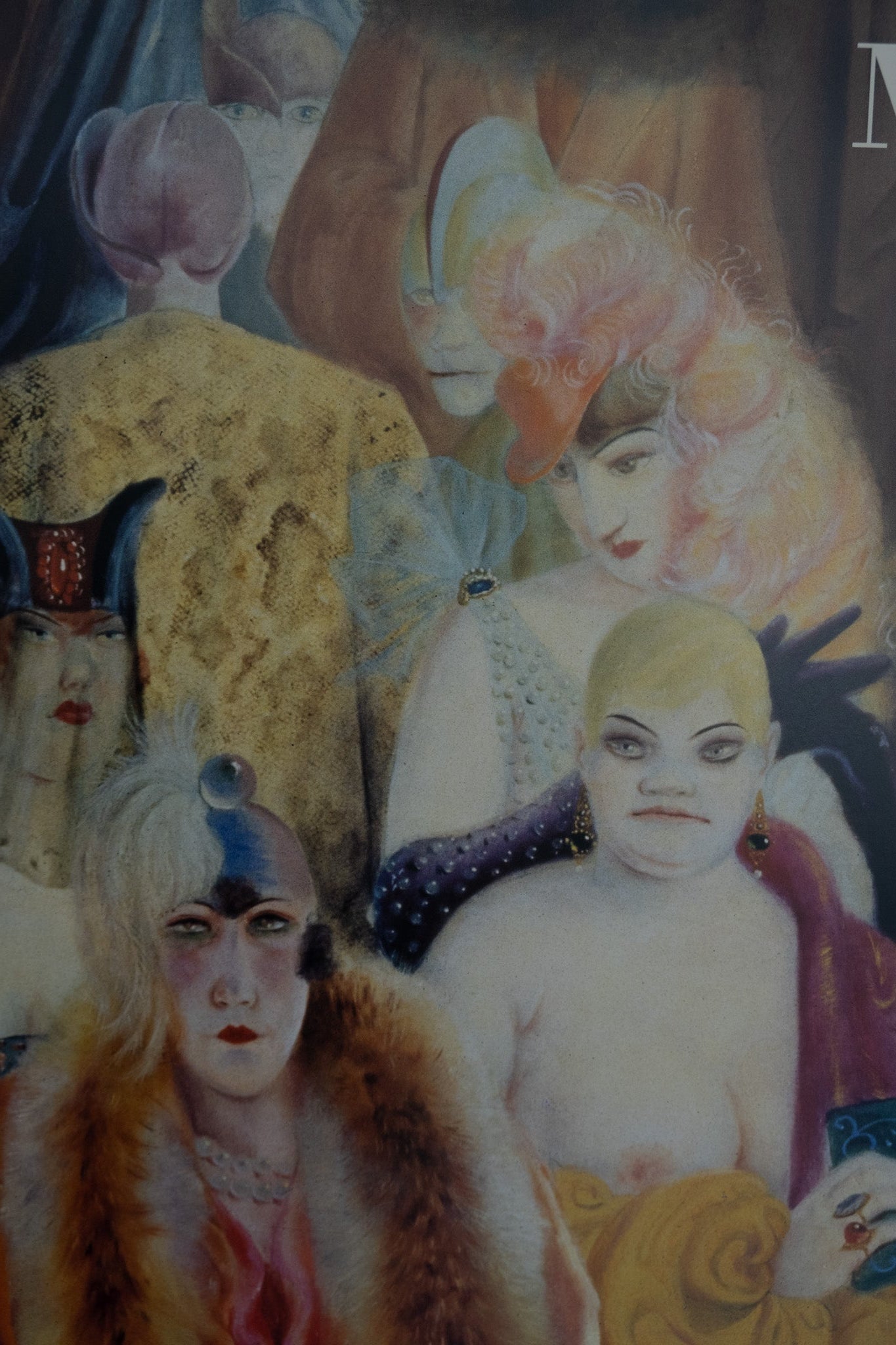 Otto DIX : Métropolis (La Grande Ville) - Affiche originale