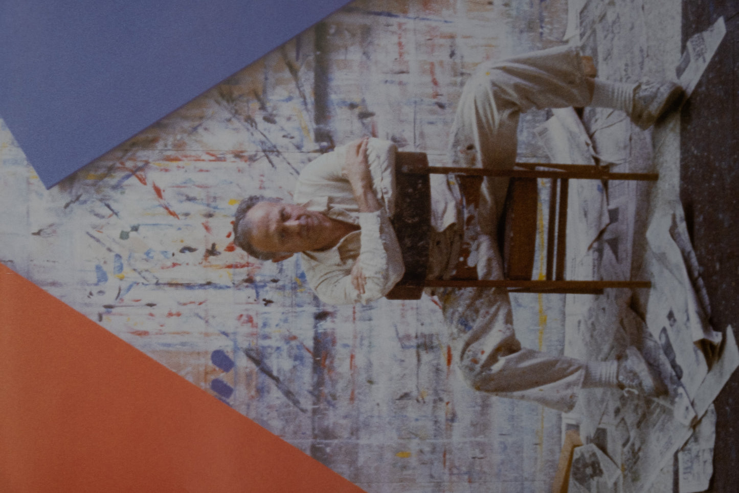 Ellsworth KELLY : L'artiste dans son atelier - Affiche originale