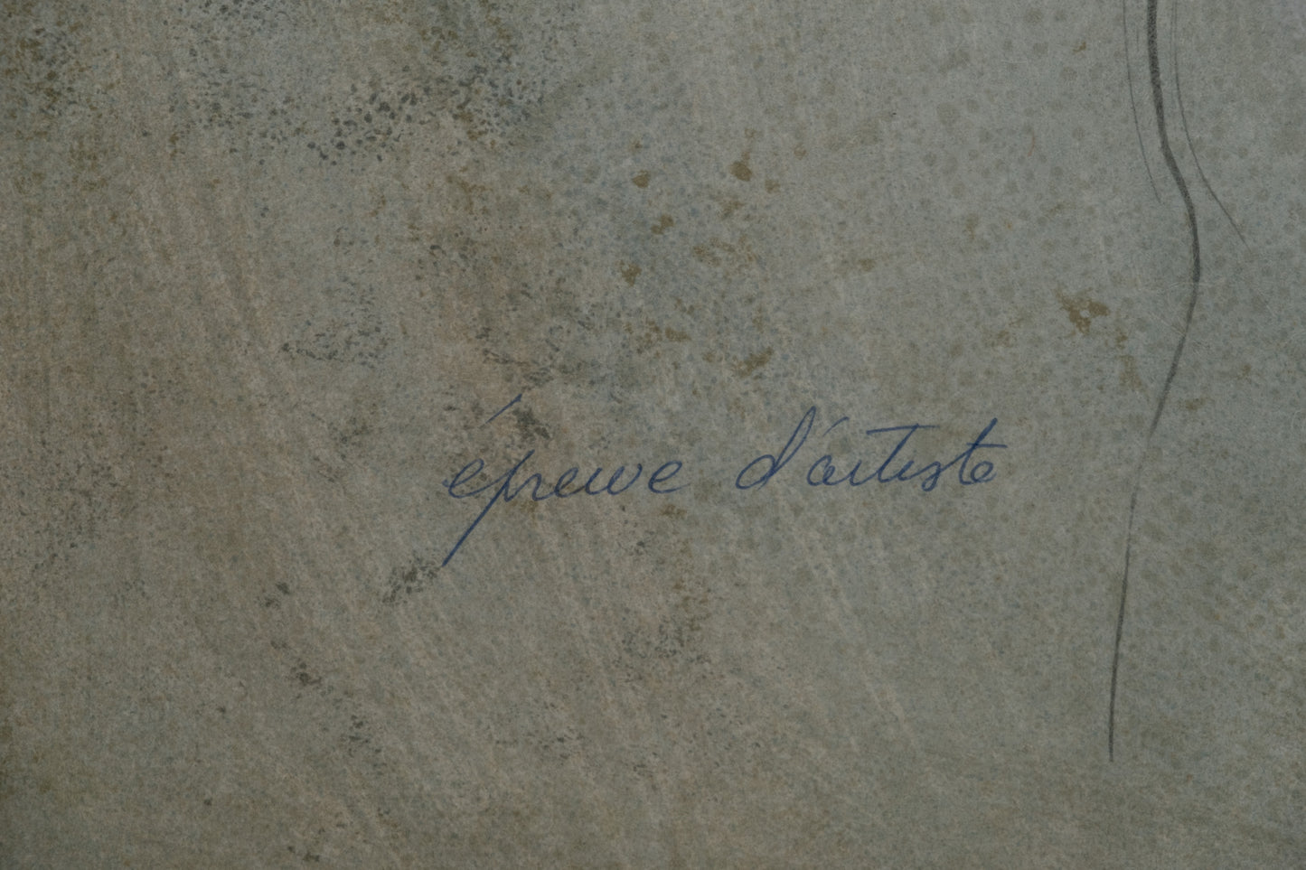 Bernard CHAROY : Dominique au ruban - Lithographie originale signée