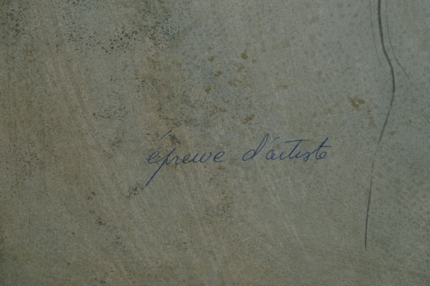 Bernard CHAROY : Dominique au ruban - Lithographie originale signée