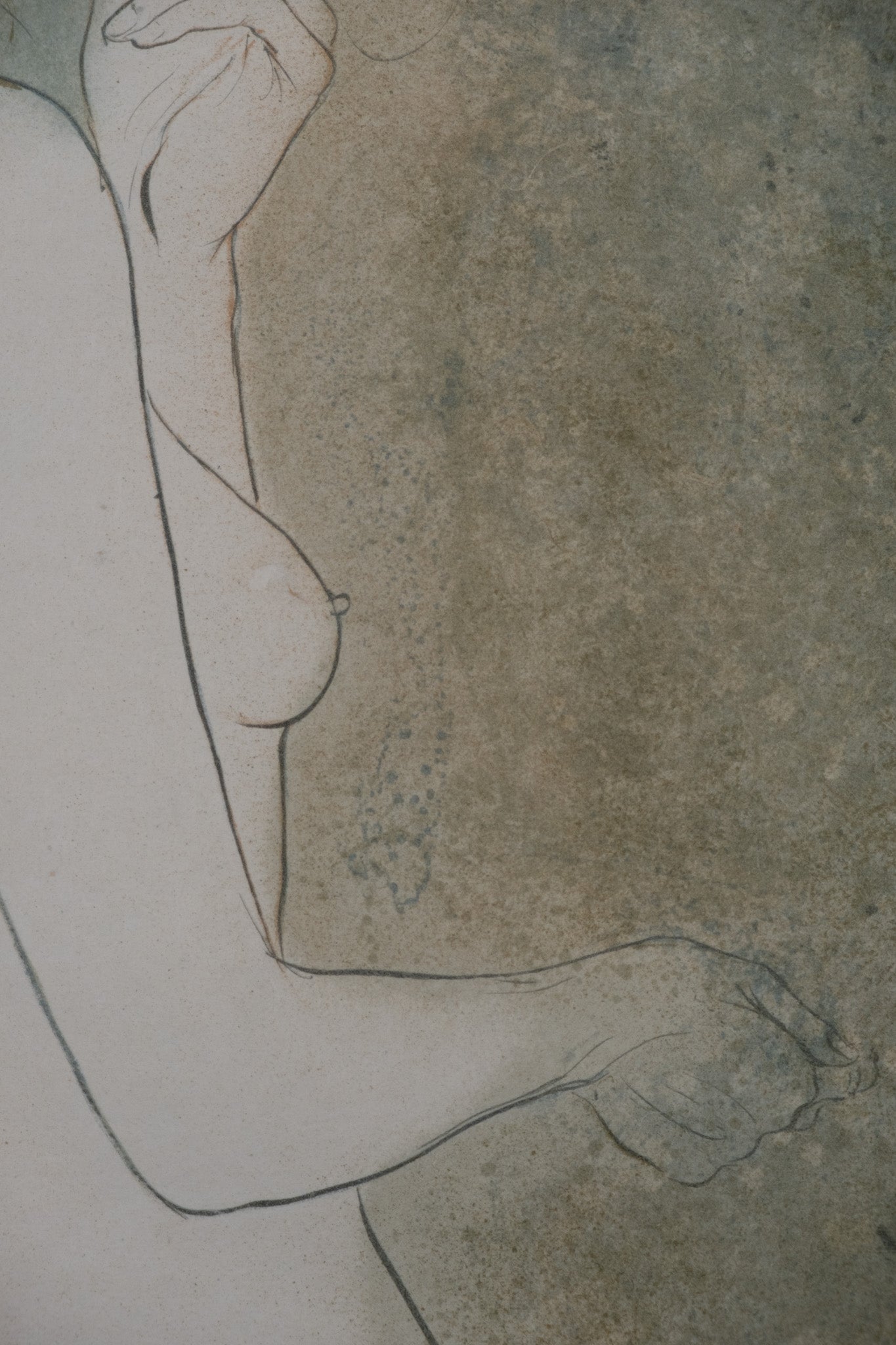 Bernard CHAROY : Dominique au ruban - Lithographie originale signée