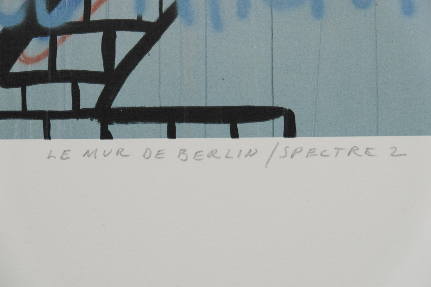 Peter KLASEN : Spectre - Lithographie originale signée