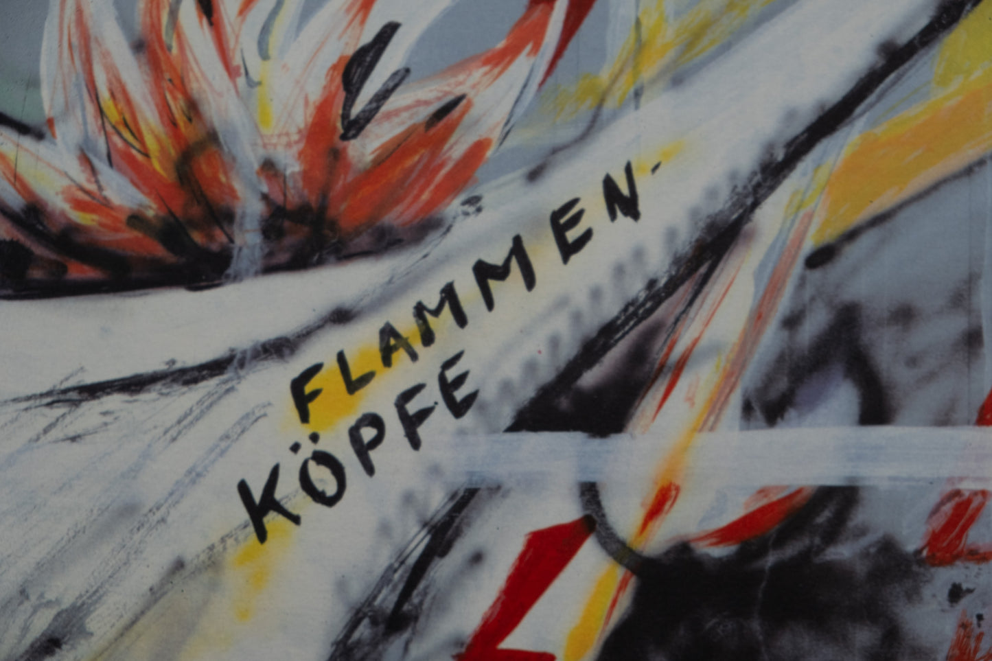 Peter KLASEN : Köpfe - Lithographie originale signée