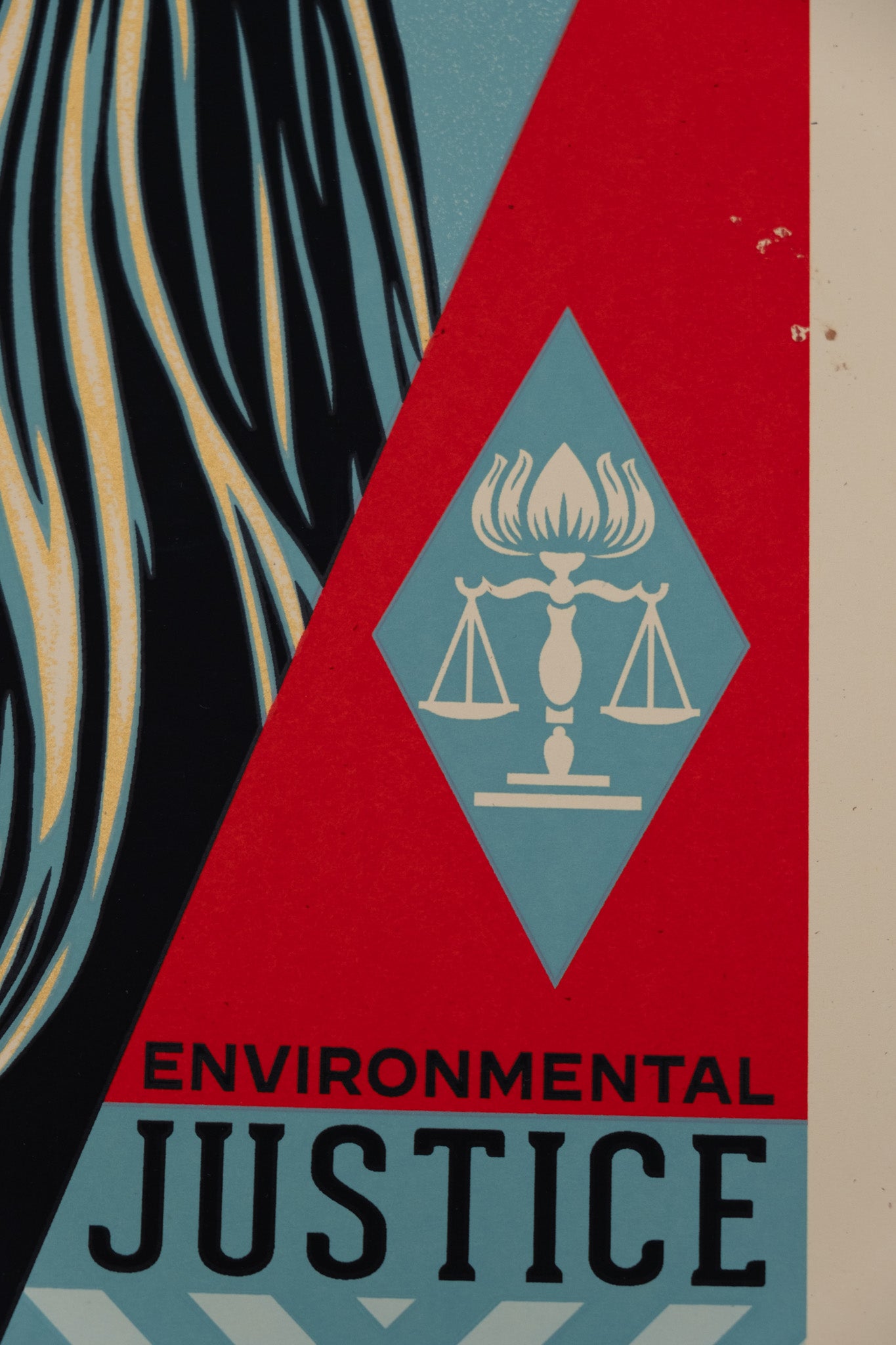 Shepard FAIREY (OBEY) : Environment Justice - Lithographie originale signée