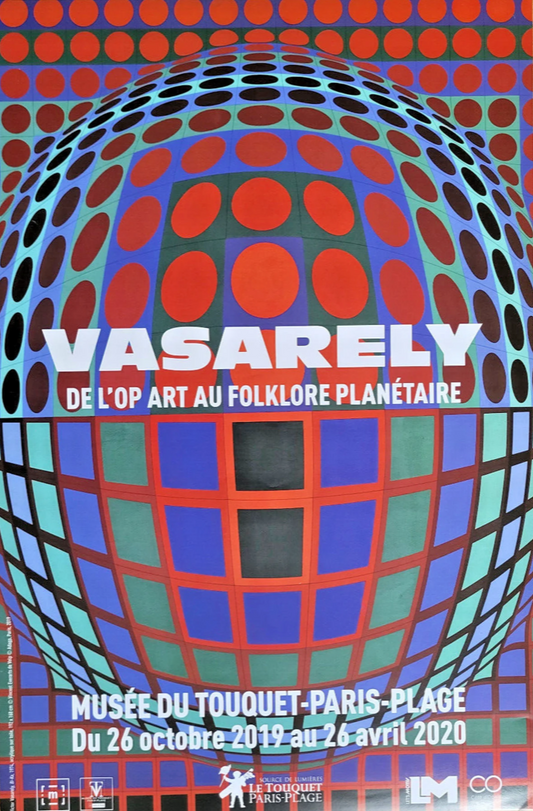 Victor VASARELY : BI KA - Affiche originale