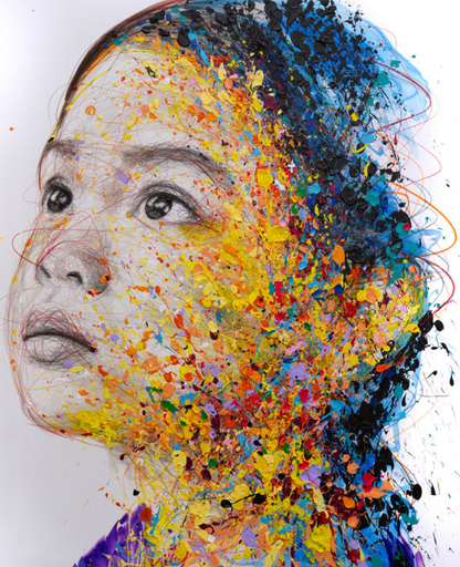 Hom NGUYEN : Fil d'Ariane - Affiche originale