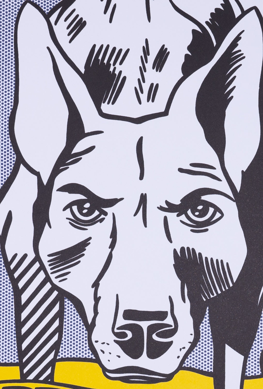 Roy LICHTENSTEIN : Grrrrrrrr !! - Affiche originale