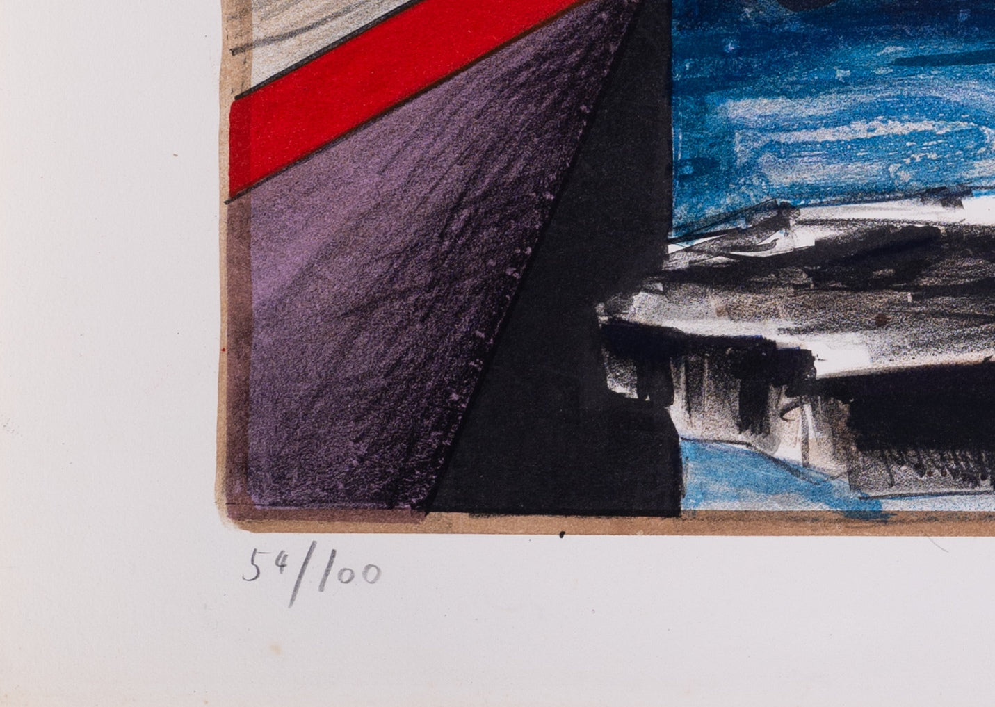 Franz PRIKING : Nature morte à la sphère - Lithographie originale signée