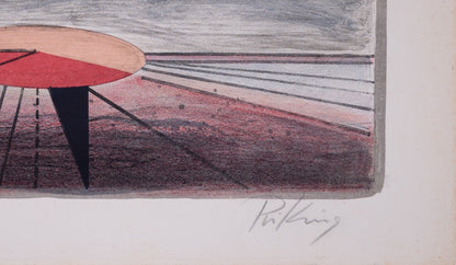 Franz PRIKING : Bluebird - Lithographie originale signée