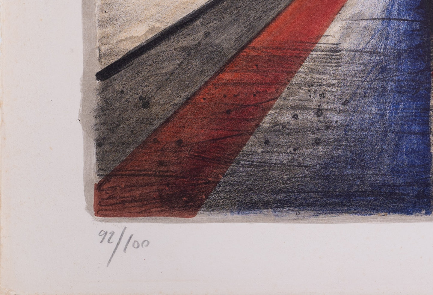 Franz PRIKING : Cheval fougueux au Clair de Lune - Lithographie originale signée