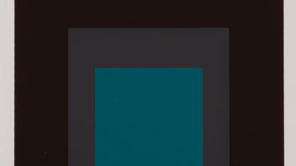 Josef ALBERS : Homage to the square, Set Off - Sérigraphie en couleurs